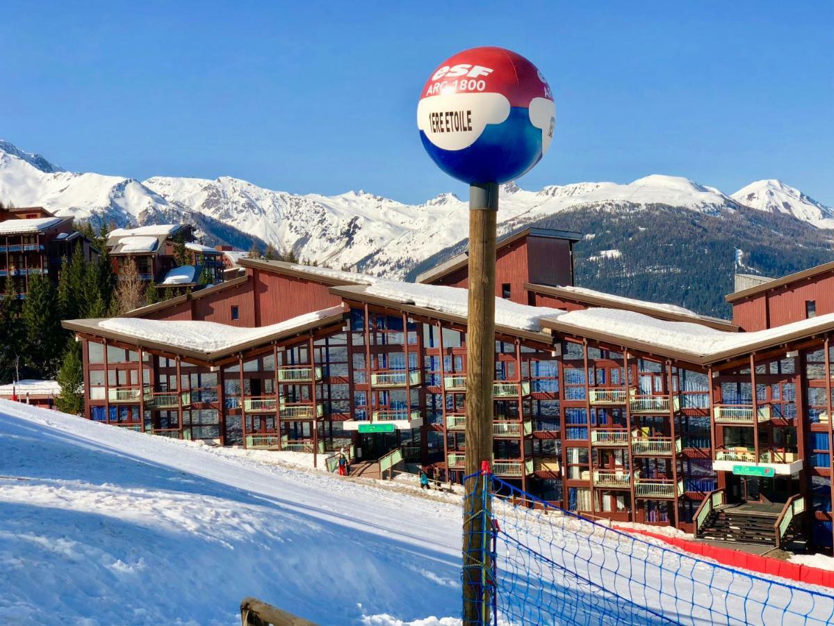 Arcadien - Appartement Les Arcs 1800 - 10 Personnes - 3 Chambres ภายนอก รูปภาพ